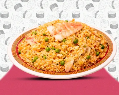 WR6 Riz Cantonnais Crevettes