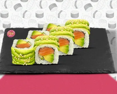 AV1 Avocat Roll Saumon Avocat