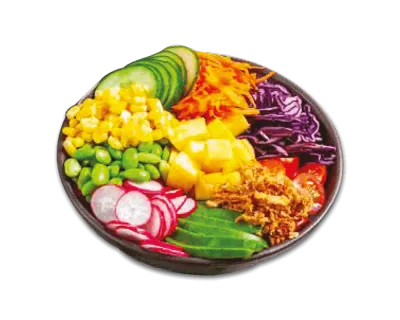Bowl Poke Veggie
