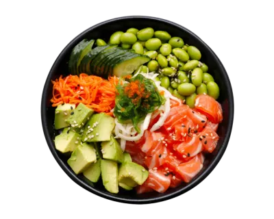 Bowl Poke Saumon